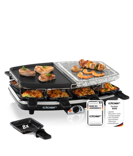 Raclette grill cloer 6435 - raclette,