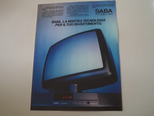 Advertising pubblicità 1986 - advertising,