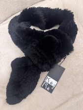 sciarpa lapin nero KeRe Italia