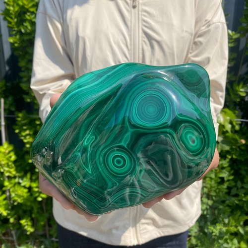 Grappolo trasparente malachite