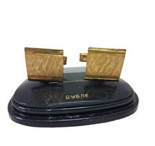 Gemelli doppi vintage placcati