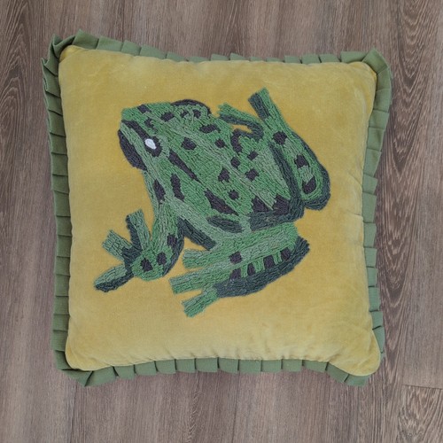 Cuscino vintage rane uncinetto - cuscino,