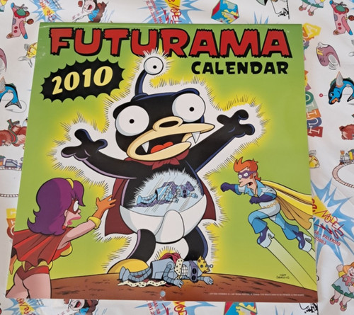 Calendario futurama 2010 - calendario,
