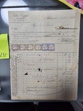 Fattura Ettore Crippa Milano