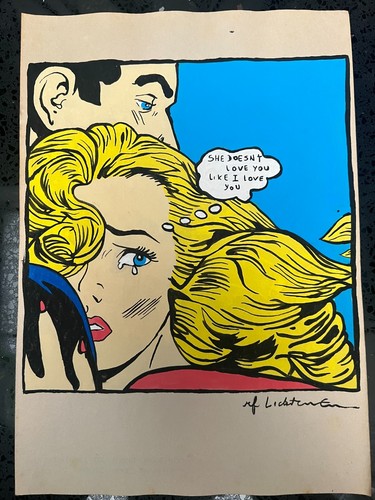Roy lichtenstein fatto - roy, (fatto