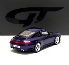 Porsche 911 (996.2) Carrera 4S 2002 cerchi blu/argento 1:18 GT938 GT-SPIRIT