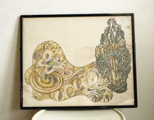 Vintage Outsider Art disegno