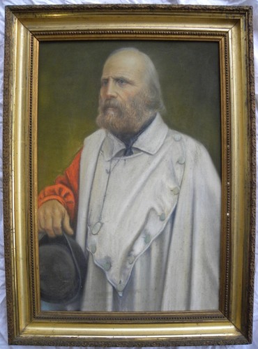 Garibaldi ritratto dal vero - garibaldi,