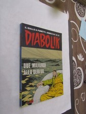 DIABOLIK ORIGINALE ANNO XVIII