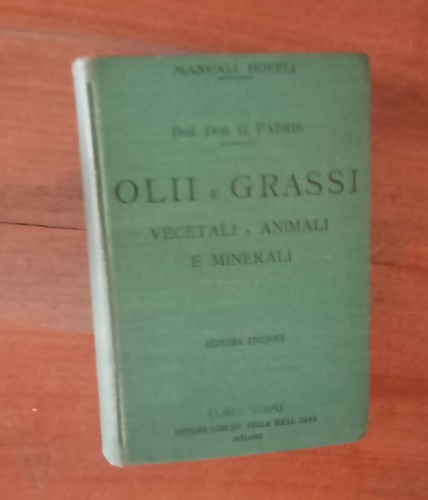 Dott fabris olii - olii, e