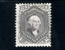 Scott 78 NG FVF US 1862 Washington SCV $950