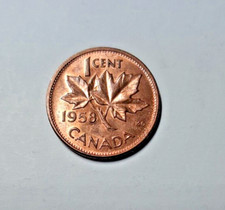 Moneta CANADA 1 cent 1958