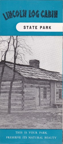 Brochure lincoln log cabin - log,