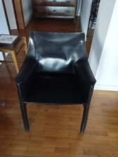 Poltrona in pelle Cassina design Mario Bellini Cab. 413