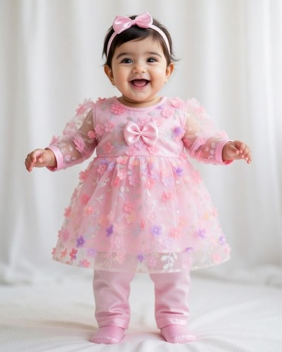 Vestito festa rosa - vestito,