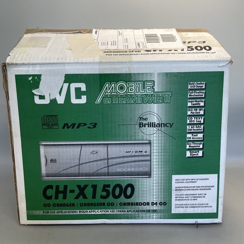 Jvc changer x1500 - cd, ch-x1500