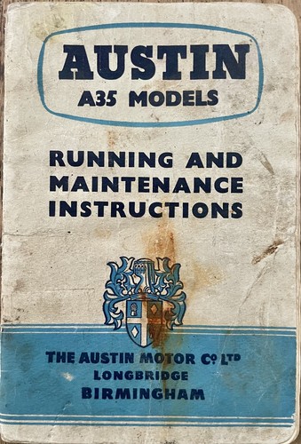 Austin a35 berlina manuale - austin,