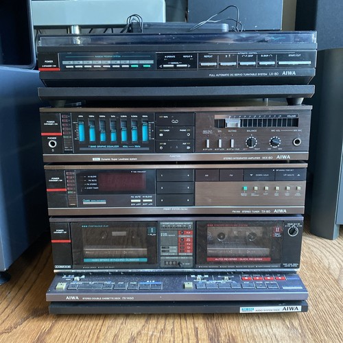Aiwa sistema audio rack - aiwa,