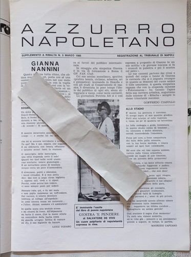 Gianna nannini 6x14cm 1985 - 6x14cm,
