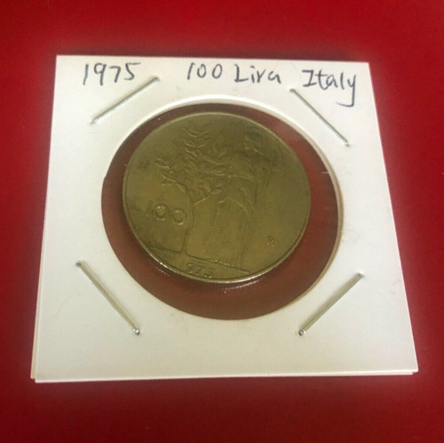 1975 100 lira italy - lira,