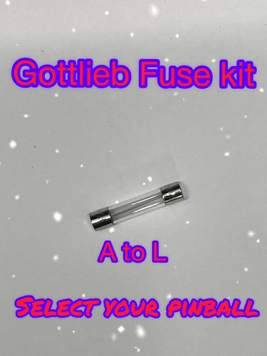 Kit fusibili flipper gottlieb - flipper,