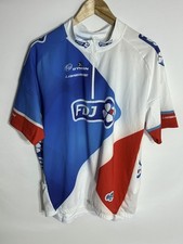 Maglia Ciclismo Decathlon BTwin FDJ 500 | Uomo | Bianco/Blu/Rosso | 2XL | Nuova