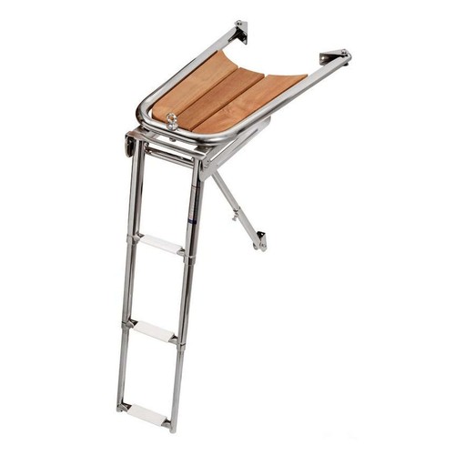 Delfiniera inox teak con - delfiniera, inox/teak