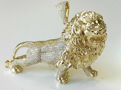 Ciondolo uomo tondo diamante