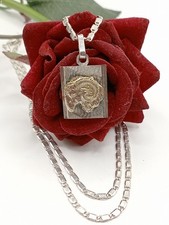 Collana uomo medaglietta