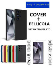 Cover Morbida Custodia Silicone Tpu Opaca pre  Samsung Galaxy S25/PLUS/ Ultra 5G