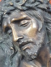 M. SABATELLI Fusione In Bronzo Raffigurante GESÙ CRISTO 