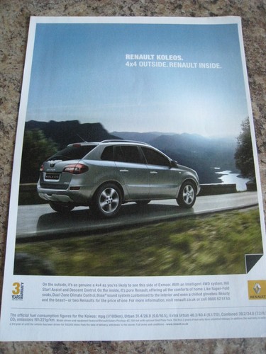 Renault koleos 4x4 outside - koleos,