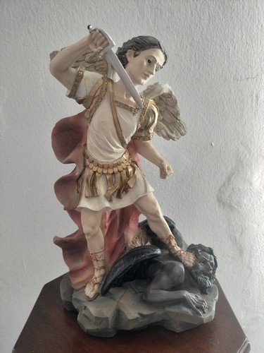 Statua san michele arcangelo - statua,