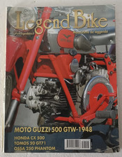 Legend Bike n. 157 10 2005 - Moto guzzi 500 GTW 1948 - Honda CX 500 - Tomos 50