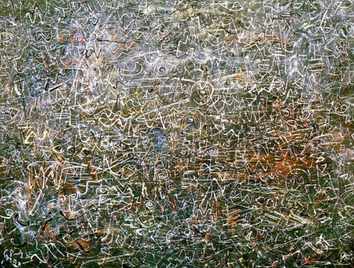 1950 mark tobey - mark, scritto