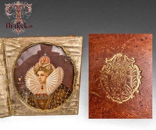 Miniature peinte portrait - miniature,