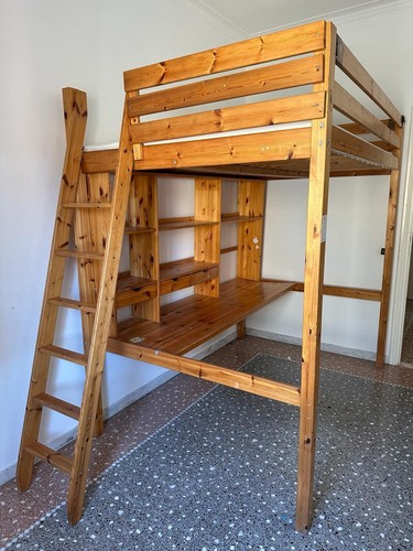 Letto soppalco ikea color - letto,