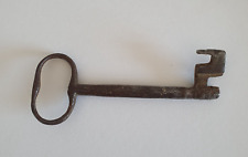 Antica chiave Key maschio in ferro forgiato a mano del XVIII° secolo
