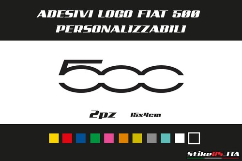Adesivo personalizzabile fiat - adesivo,