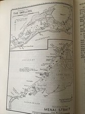 CARTA MARINA VINTAGE / MAPPA NAUTICA 1961 -The Swellies & Menai Stretto - Da incorniciare?