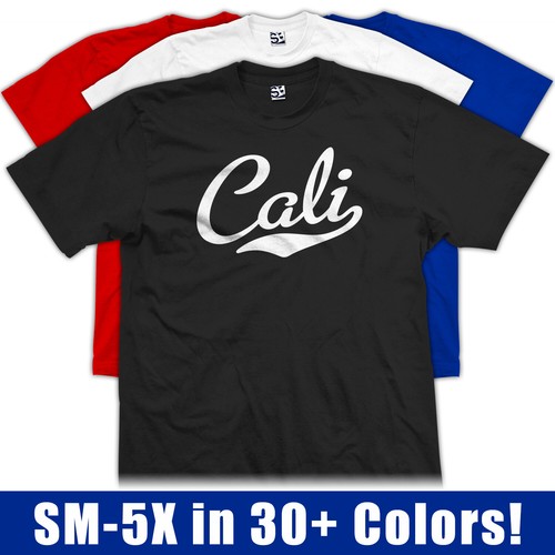 Shirt cali script - t-shirt, maglia