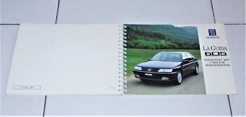 Peugeot 605 guida libretto - 605, la