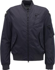 Giacca moto blu - giacca,