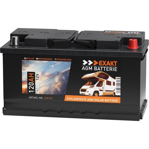 Exakt batteria agm 120ah 12v - batteria,