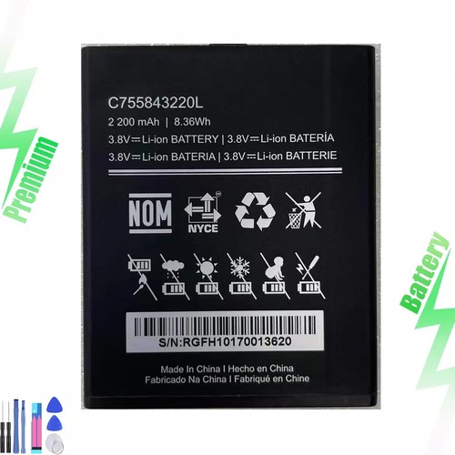 Per batteria blu c755843220l - batteria,