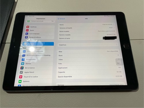 Apple ipad generazione 32gb - 8,