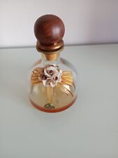 Bottiglia bomboniera in vetro via veneto decorata