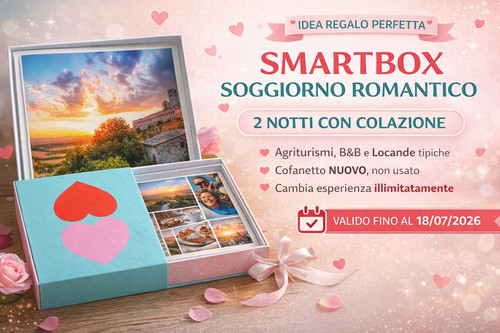 Smartbox soggiorno romantico - soggiorno,