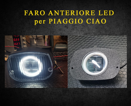 Faro led anteriore per - , piaggio