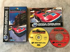 JEU SEGA SATURN DAYTONA USA + SEGA FLASH VOL.1